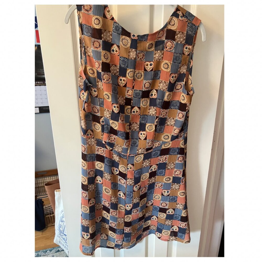 Patterned Mini Sundress Size M-L - Picture 2 of 3